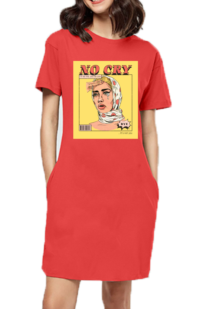 No Cry T-Shirt Dress