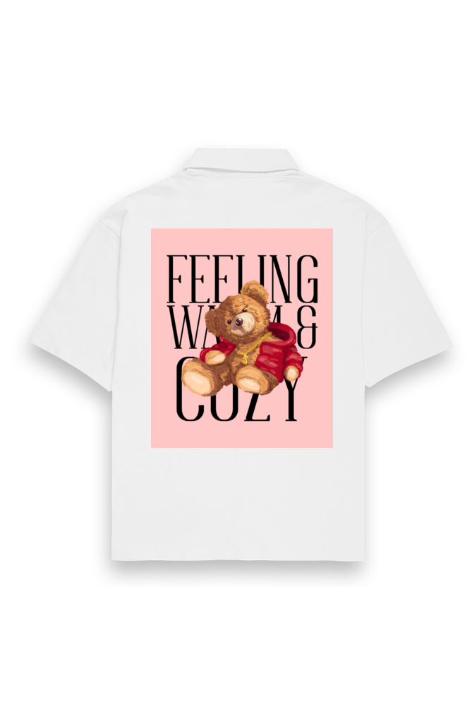 Cozy Bear Vibes - Unisex Oversized Shirt