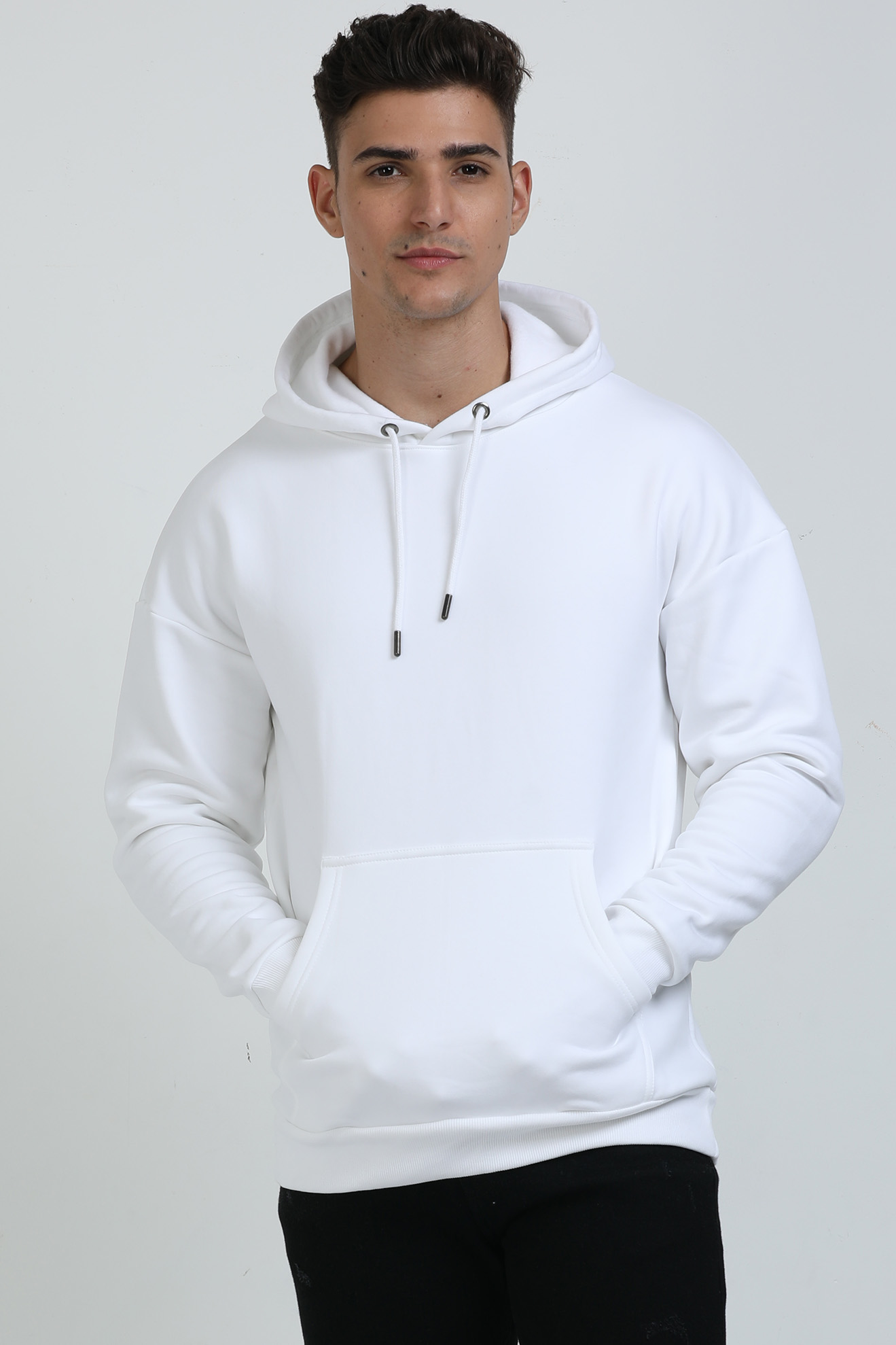 Pop Art Oversized Hooded Sweatshirt