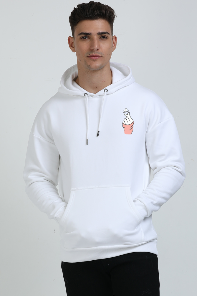 Love Oversized Hooded Sweatshirt