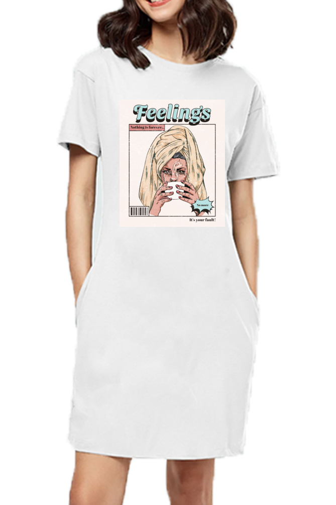 Feelings T-Shirt Dress