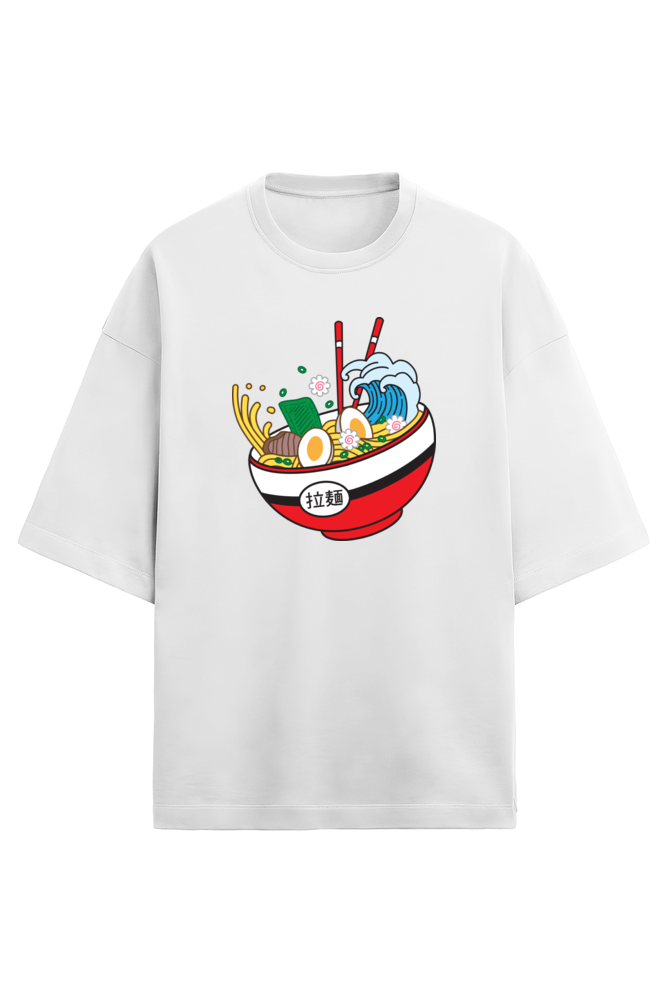 Ramen Vibes Oversized Terry T-Shirt