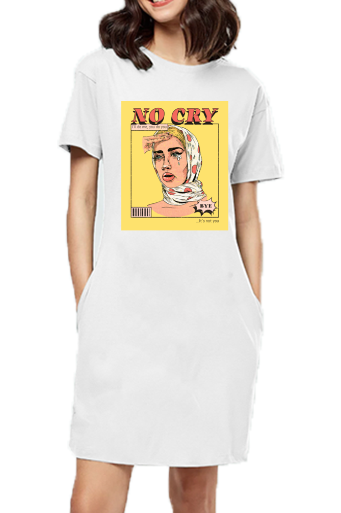 No Cry T-Shirt Dress
