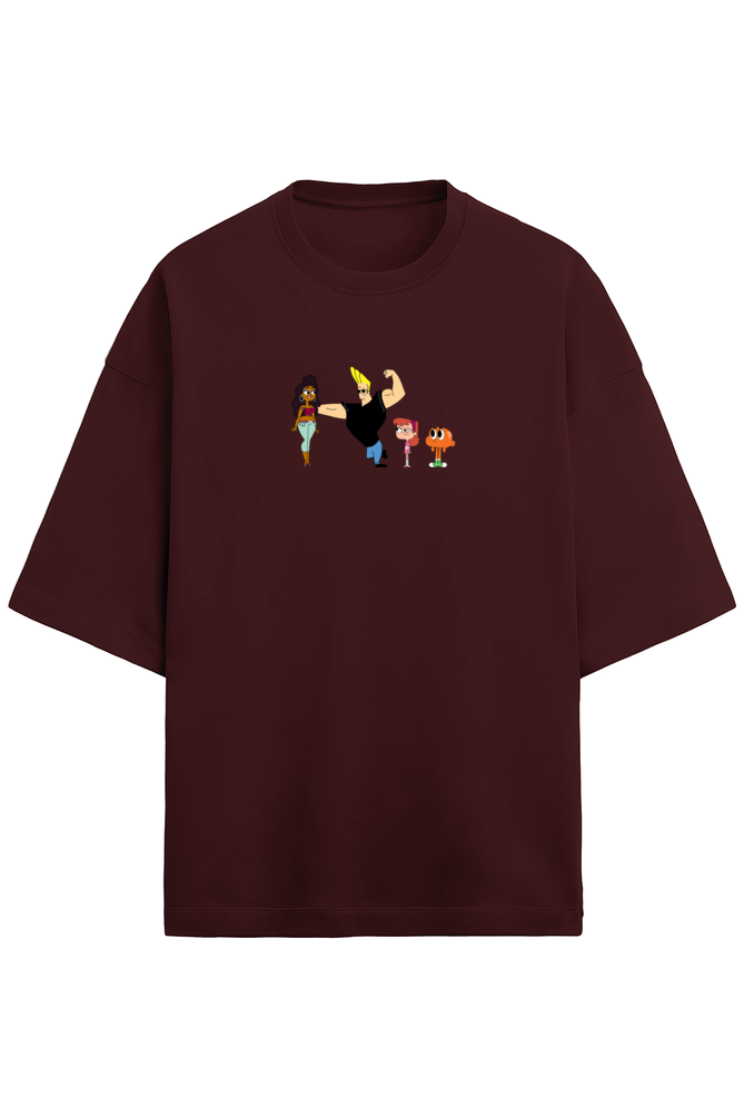 CN inspired Oversized Terry T-shirt