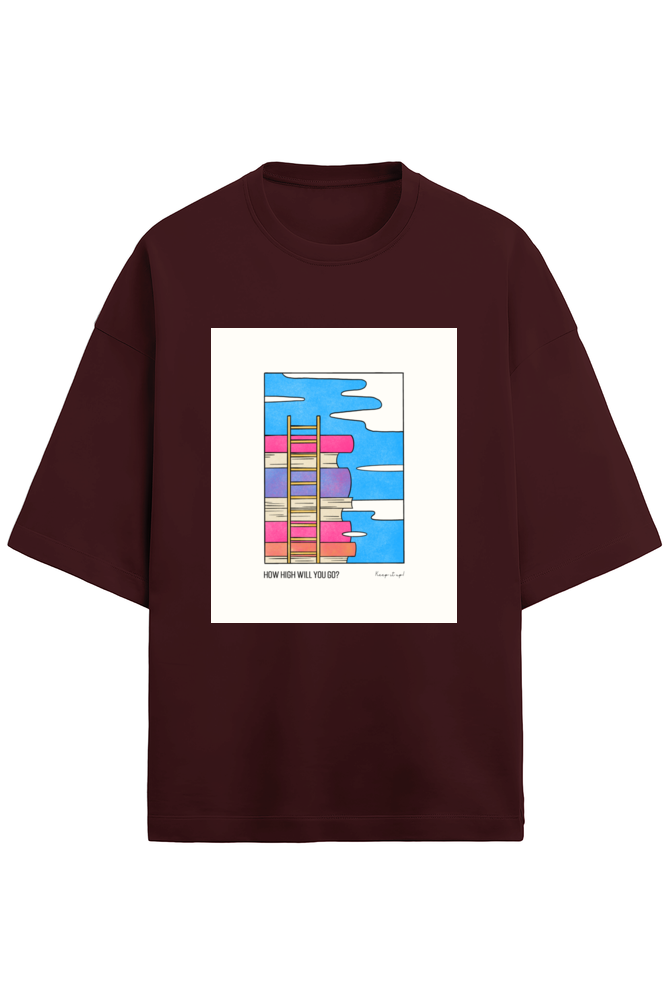 How High Will You Go? Oversized Tee