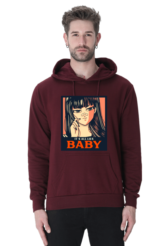It’s All Lies, Baby - Hooded Sweatshirt