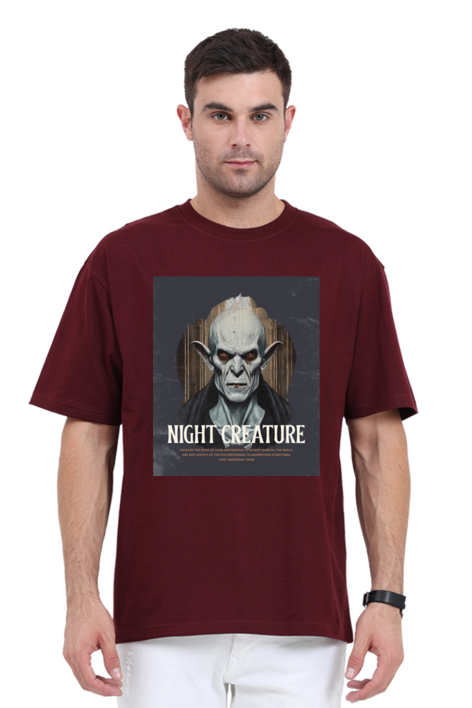 Night Creature - Oversized T-shirt
