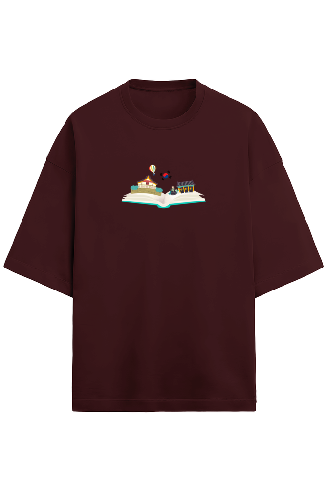 Korean Culture Oversized Tee