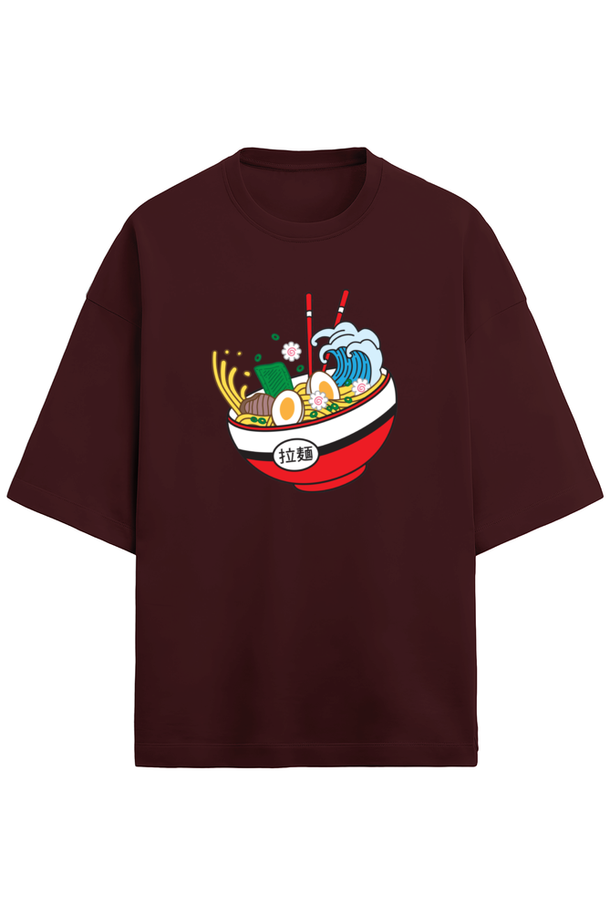 Ramen Vibes Oversized Terry T-Shirt