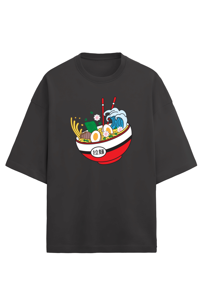 Ramen Vibes Oversized Terry T-Shirt