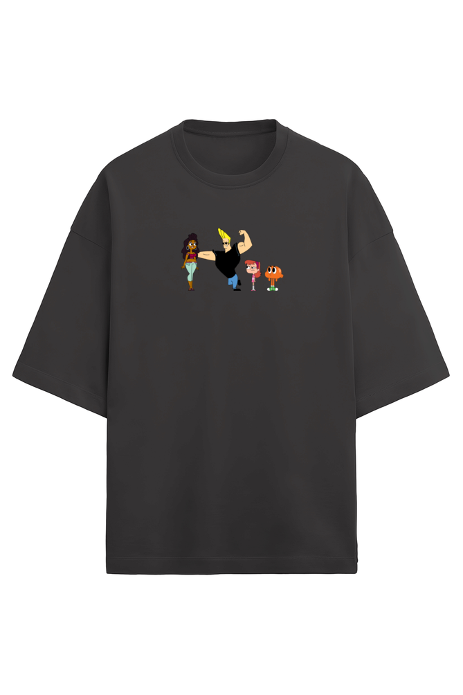 CN inspired Oversized Terry T-shirt