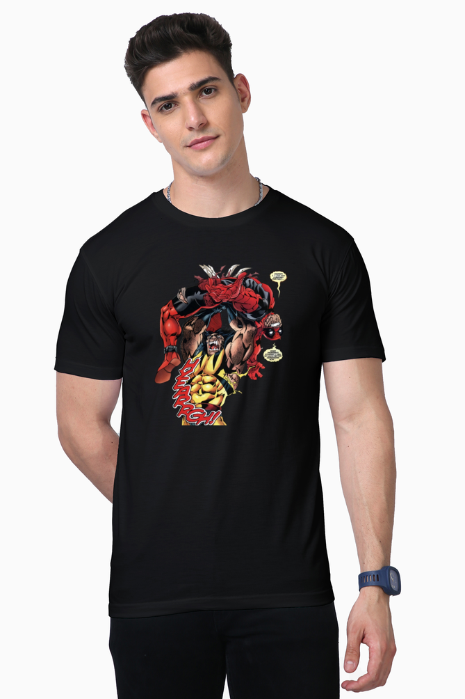 Wolverine vs. Deadpool Supima Tee