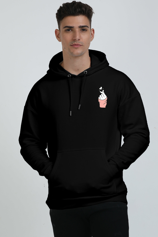 Love Oversized Hooded Sweatshirt