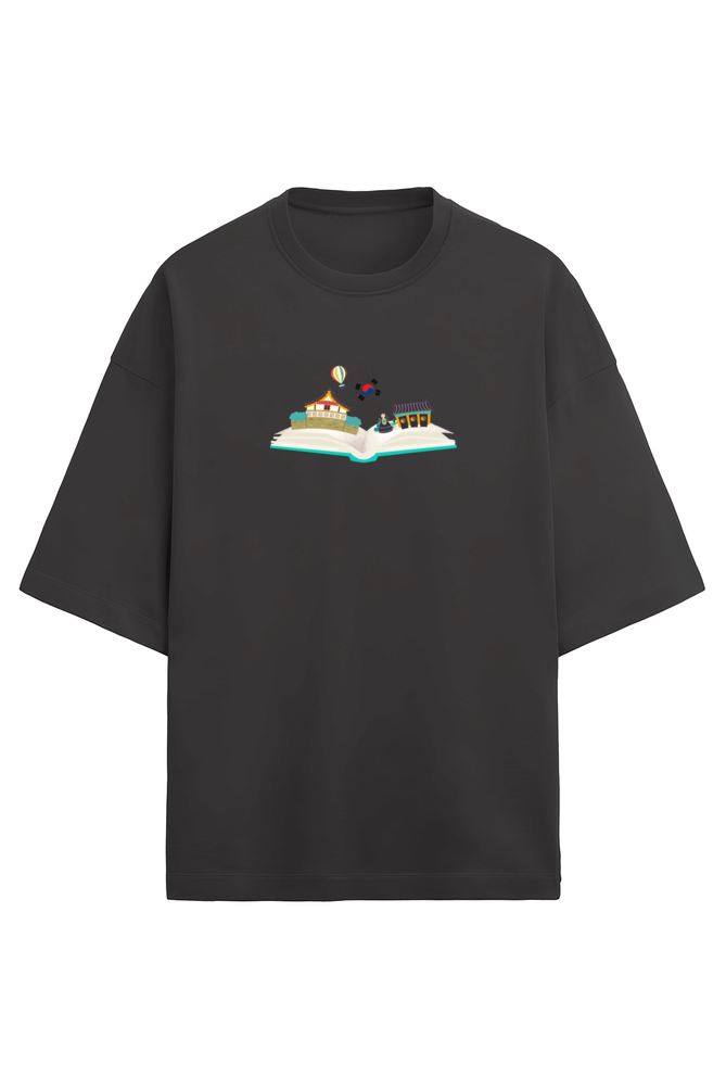 Korean Culture Oversized Tee