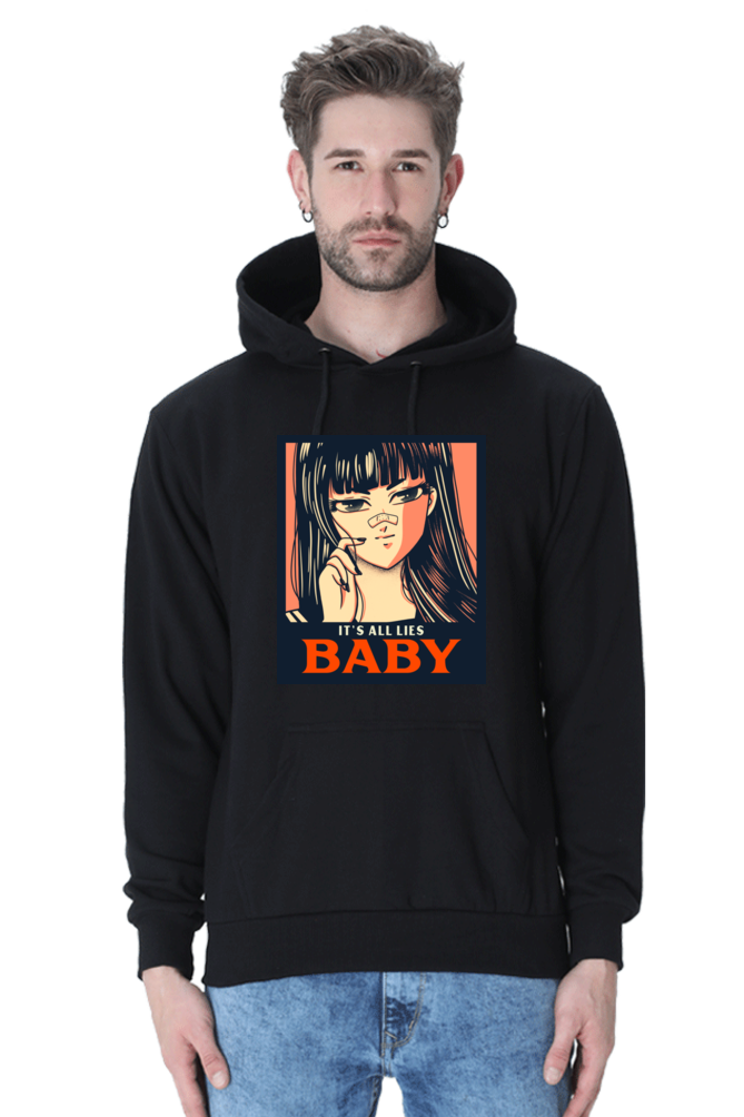 It’s All Lies, Baby - Hooded Sweatshirt