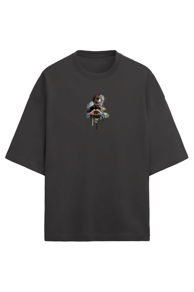 Heart of Chaos - Oversized Terry T-shirt