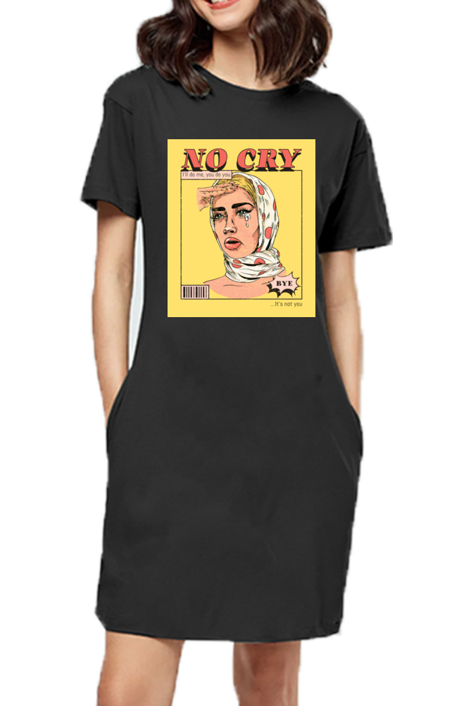 No Cry T-Shirt Dress