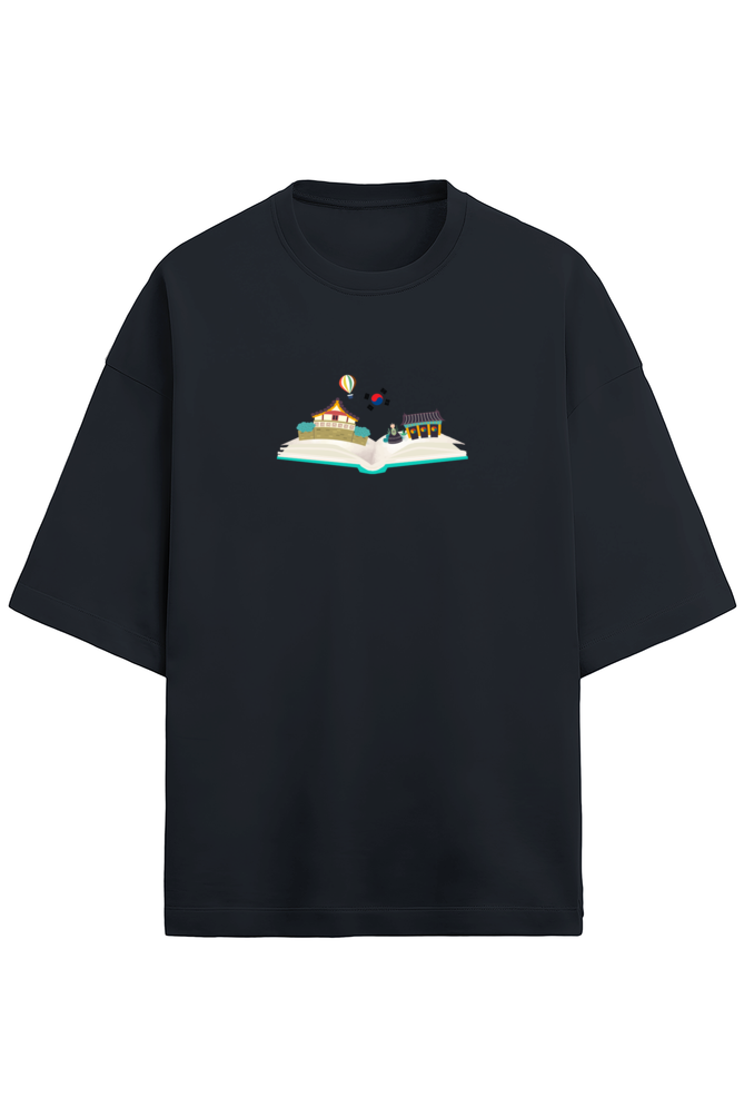 Korean Culture Oversized Tee