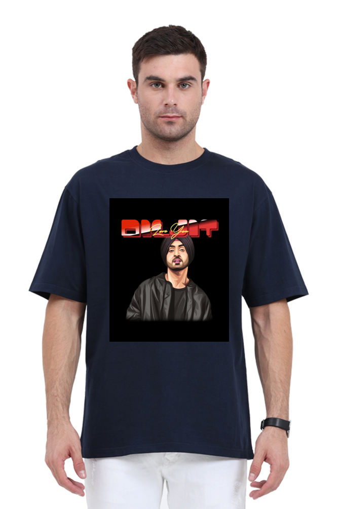 Diljit Love You Oversized Cotton T-Shirt
