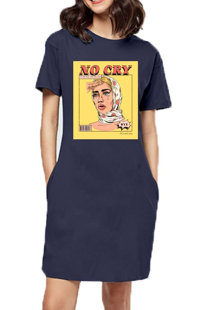 No Cry T-Shirt Dress