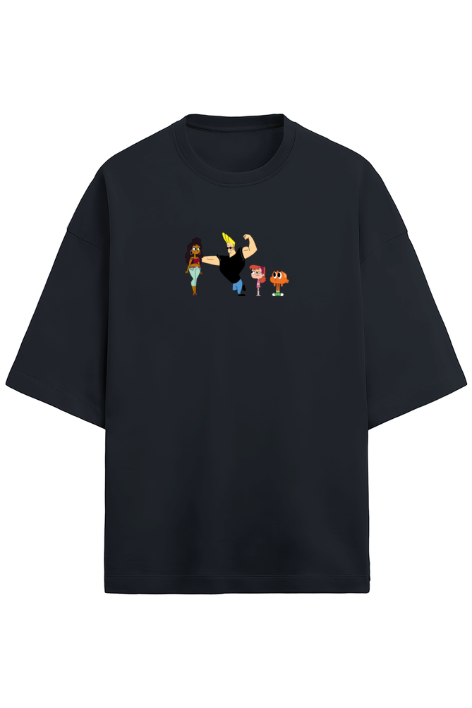 CN inspired Oversized Terry T-shirt