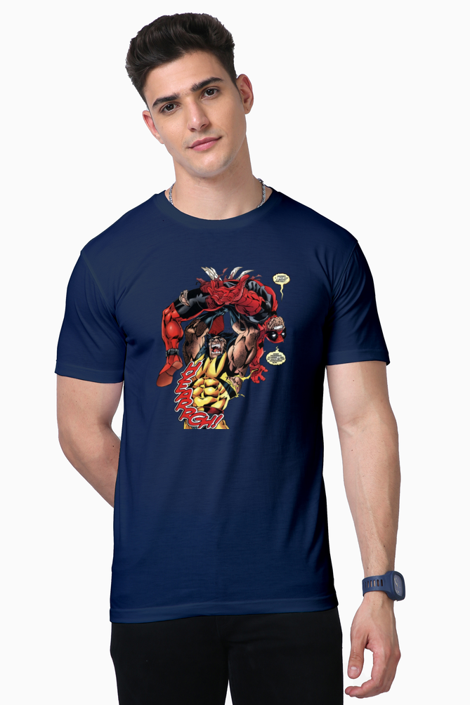 Wolverine vs. Deadpool Supima Tee