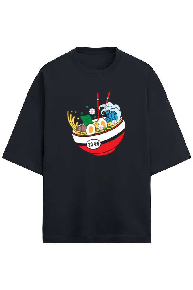 Ramen Vibes Oversized Terry T-Shirt