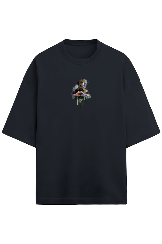Heart of Chaos - Oversized Terry T-shirt