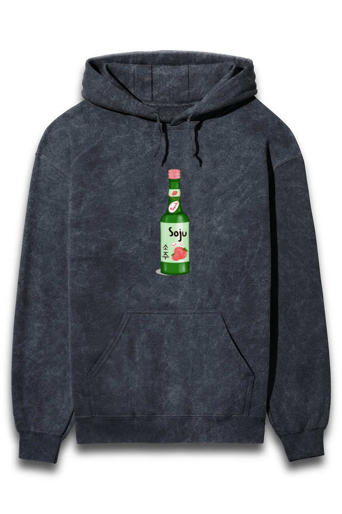 Soju Acid Wash Hoodies