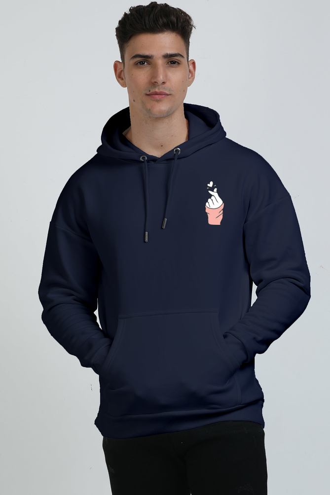 Love Oversized Hooded Sweatshirt