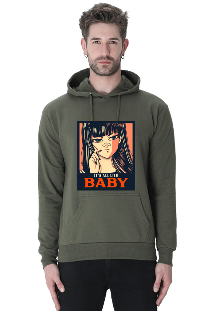 It’s All Lies, Baby - Hooded Sweatshirt