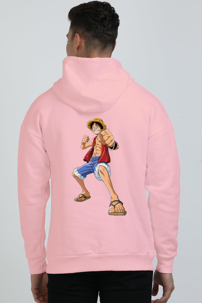 Straw Hat Power Oversized Hooded Sweatshirt