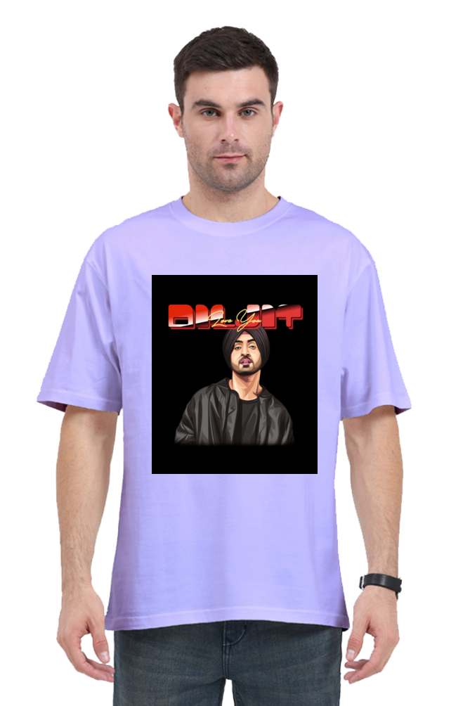 Diljit Love You Oversized Cotton T-Shirt