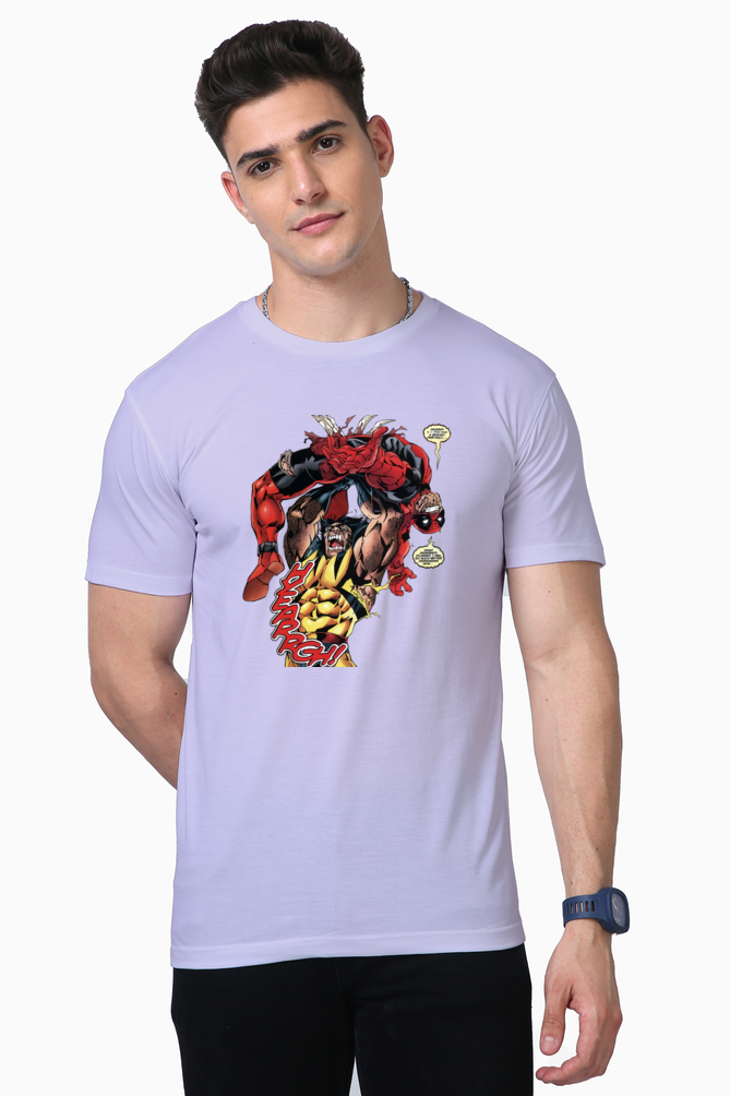 Wolverine vs. Deadpool Supima Tee
