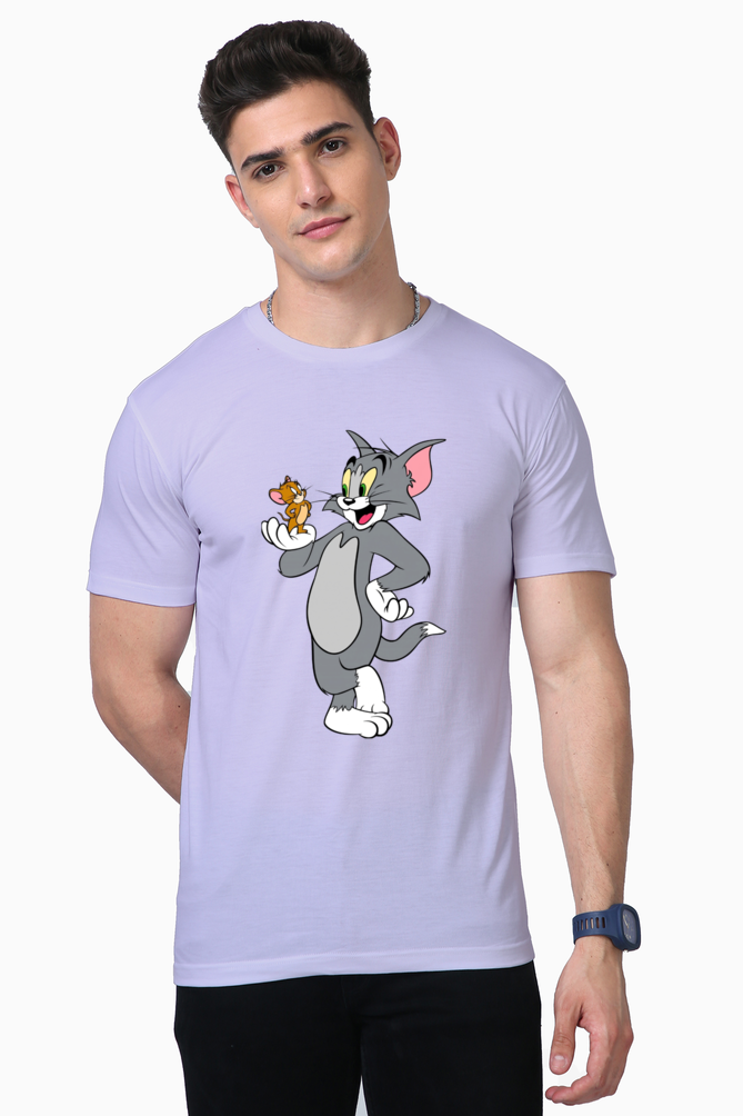 Tom & Jerry Supima T-Shirt - Classic Rivalry