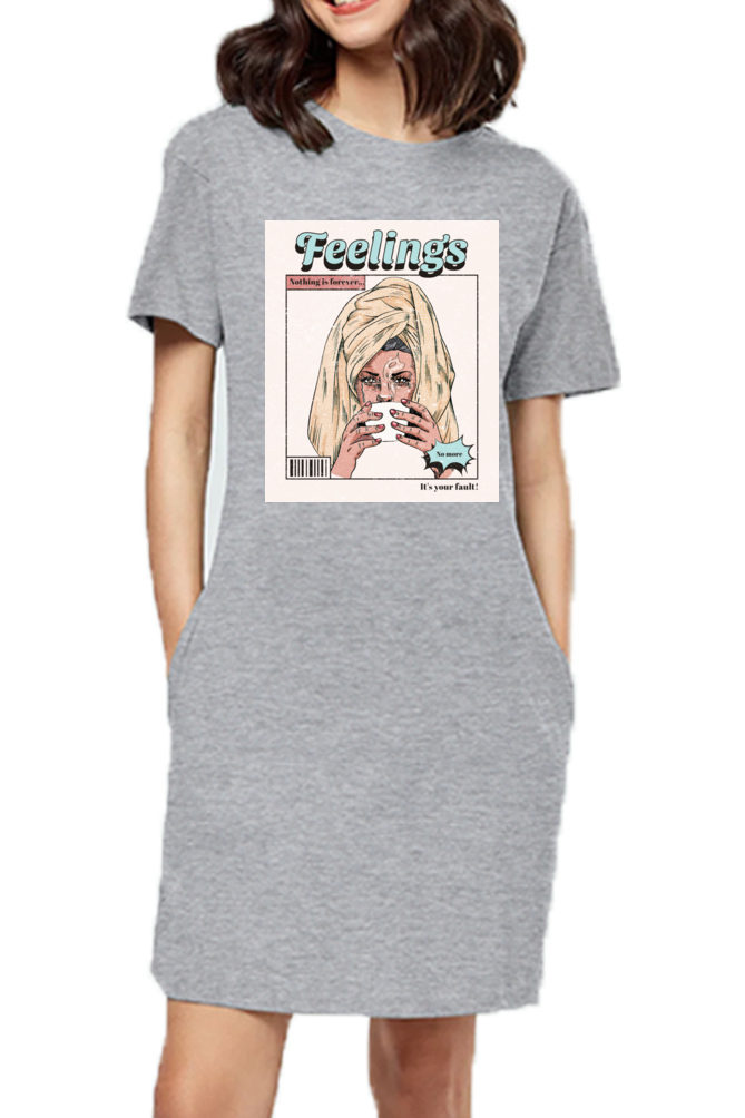 Feelings T-Shirt Dress