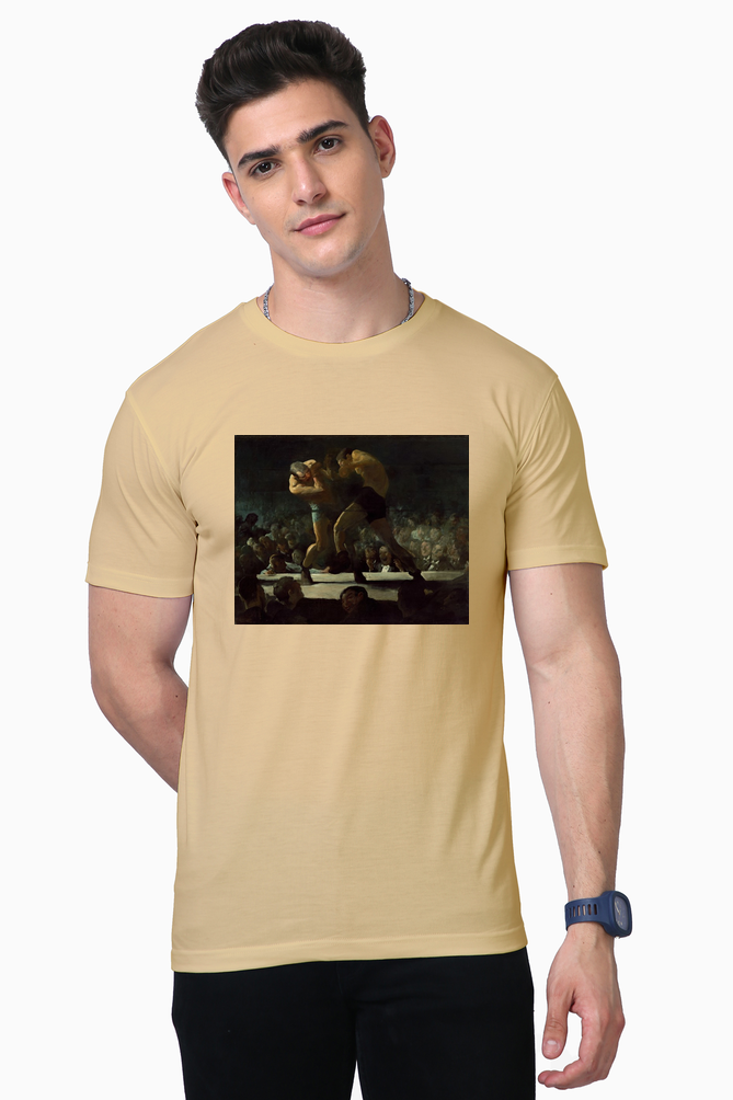 Club Night by George Bellows Supima T-Shirt