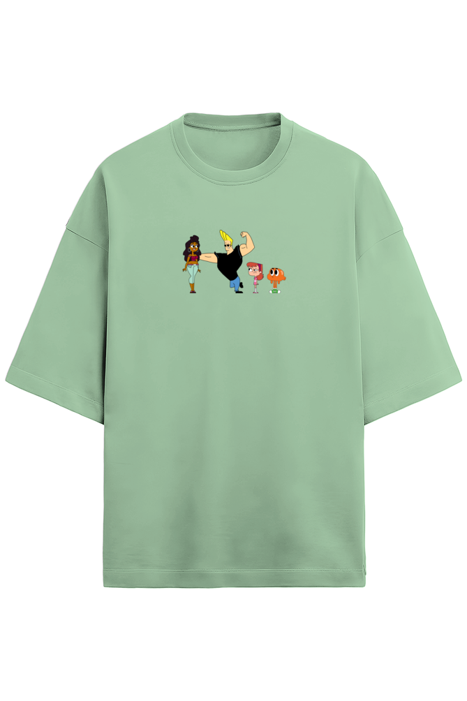CN inspired Oversized Terry T-shirt