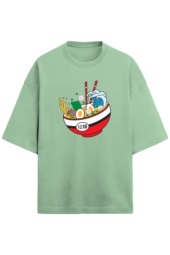 Ramen Vibes Oversized Terry T-Shirt