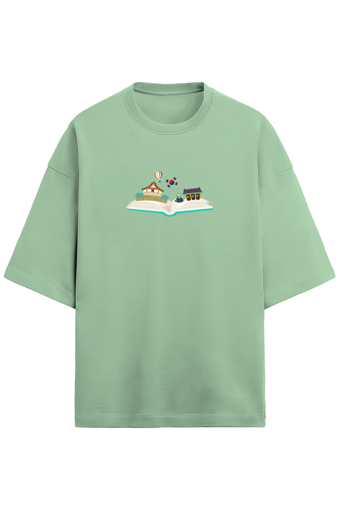 Korean Culture Oversized Tee