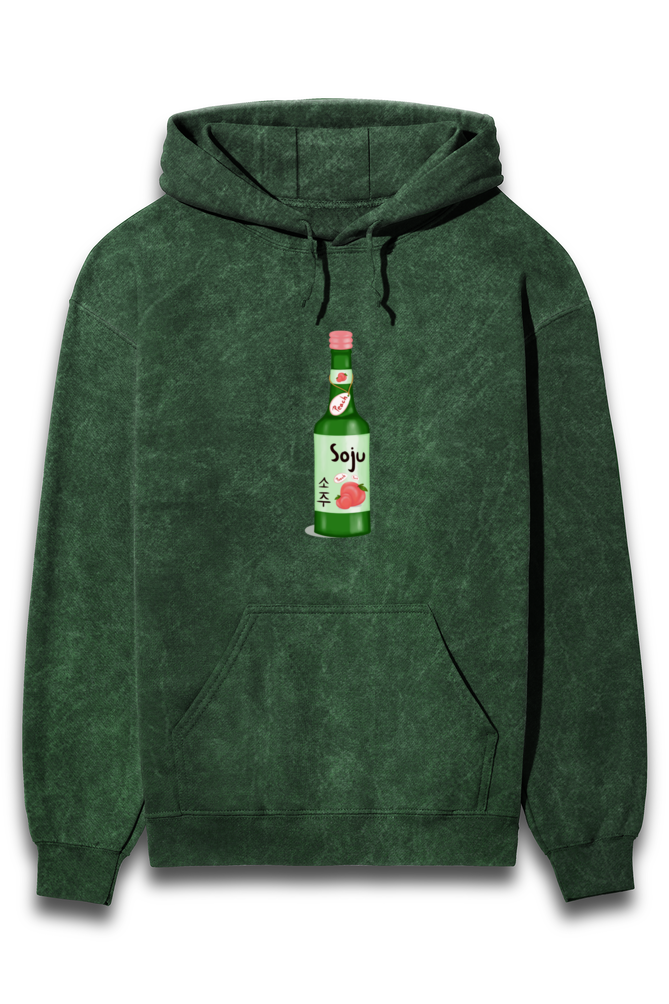 Soju Acid Wash Hoodies