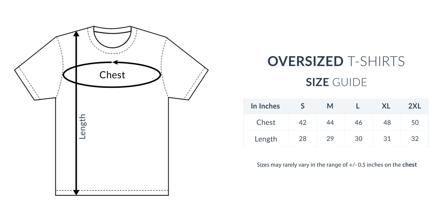 Gym Humor Series - Sushi Gains Oversized Tee
