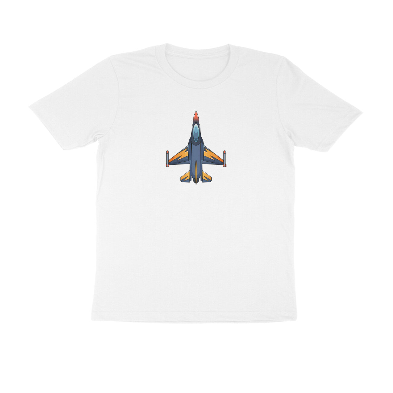 Jet Fury - Unisex Round Neck T-Shirt