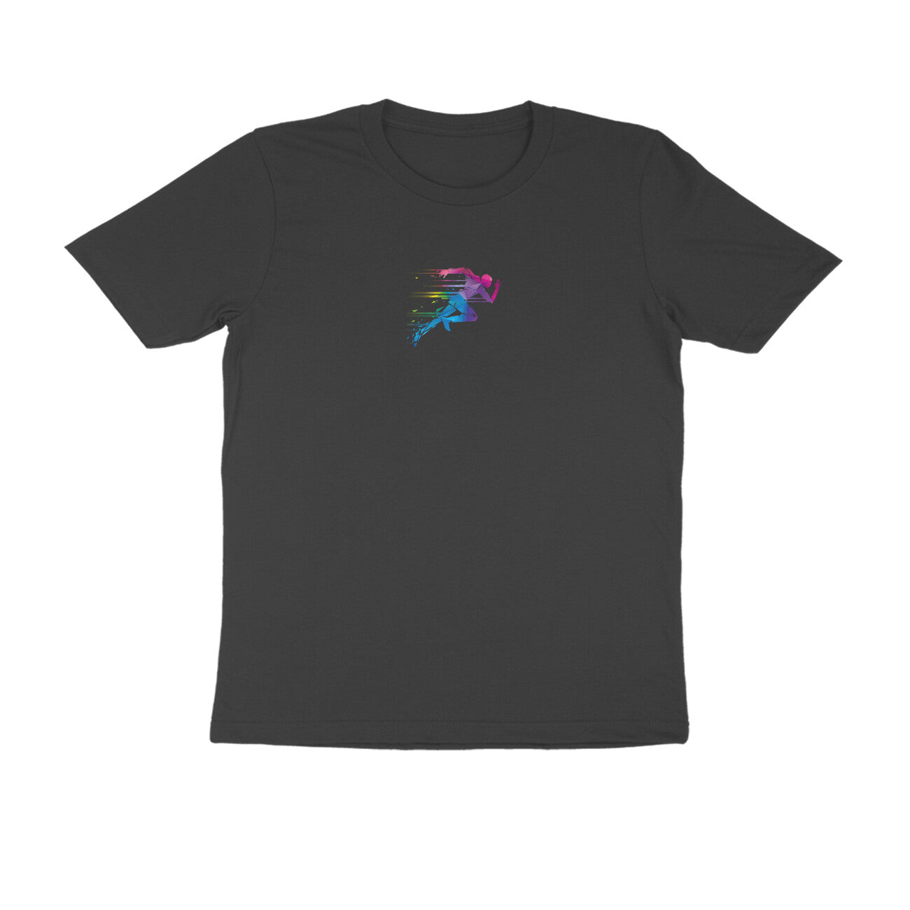 Vibrant Spectrum Round Neck T-Shirt