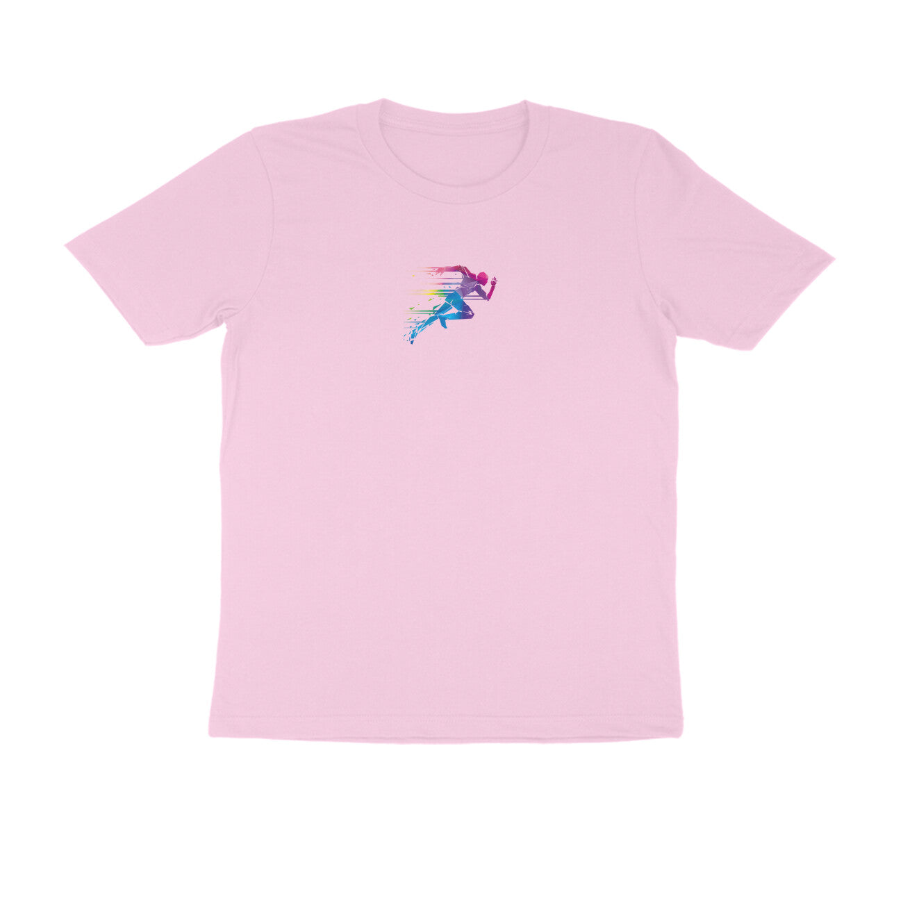 Vibrant Spectrum Round Neck T-Shirt