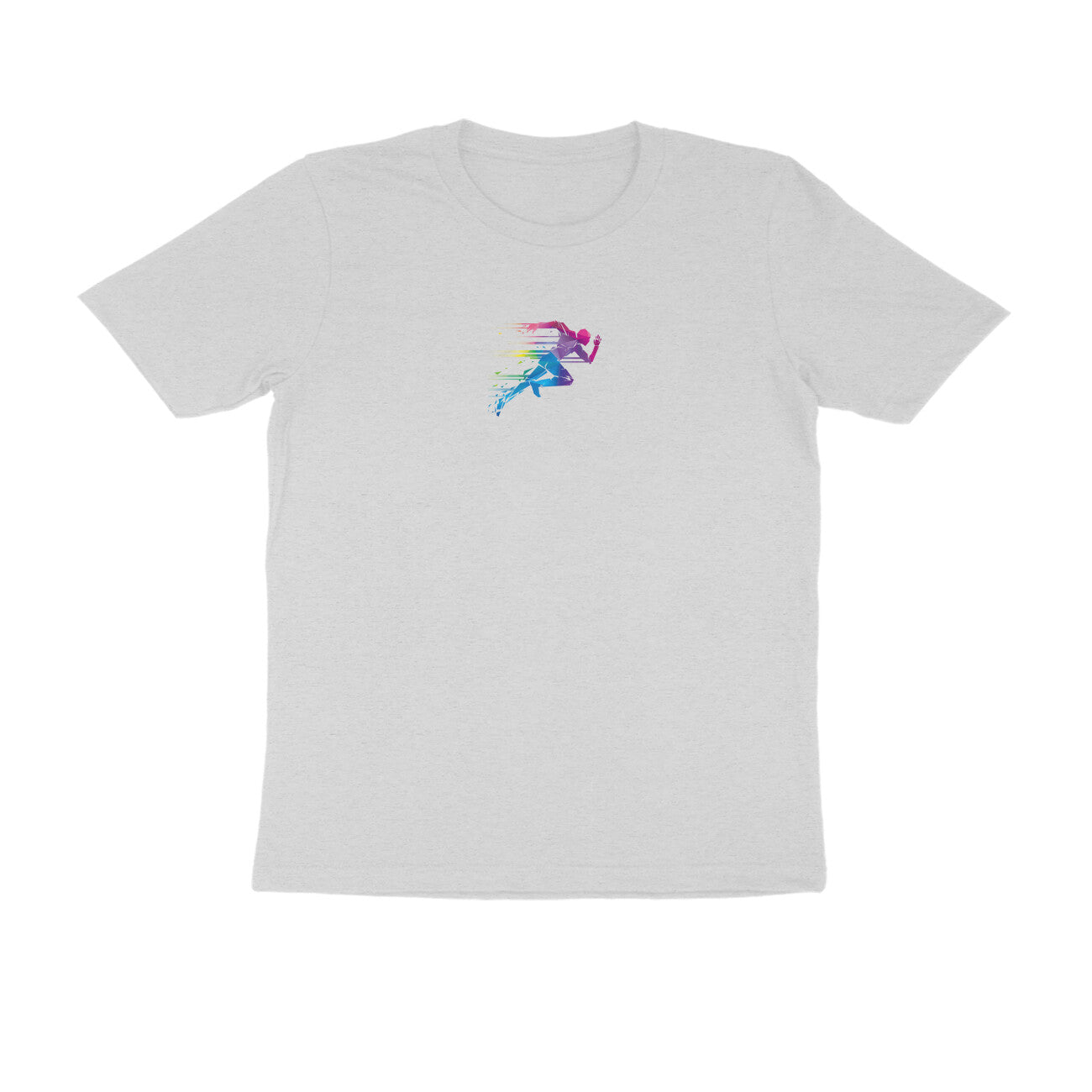 Vibrant Spectrum Round Neck T-Shirt