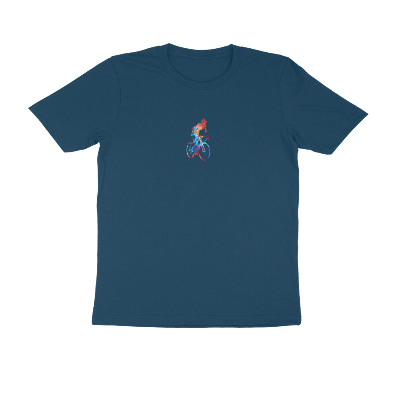 Cyclist Vibes - Round Neck T-Shirt