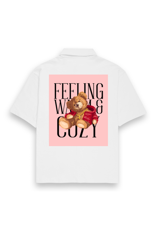 Cozy Bear Vibes - Unisex Oversized Shirt
