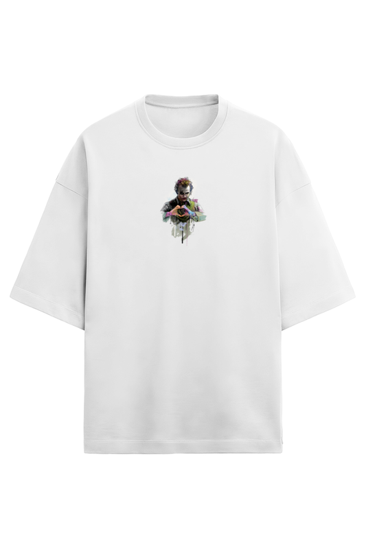 Heart of Chaos - Oversized Terry T-shirt