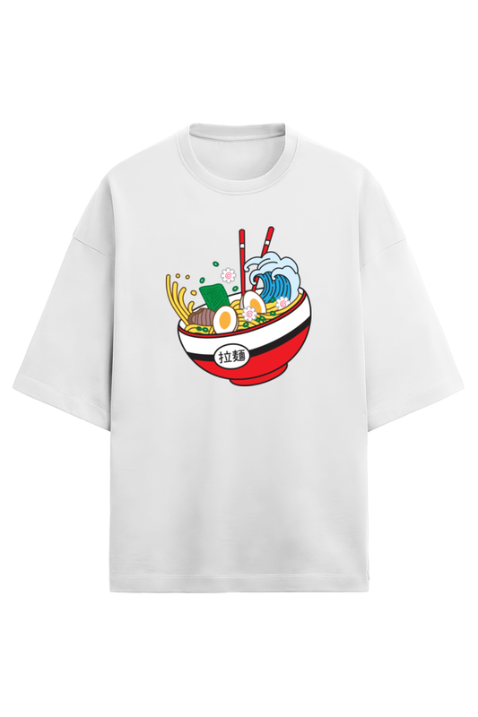 Ramen Vibes Oversized Terry T-Shirt